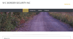 Desktop Screenshot of mcbordersecurityinc.com